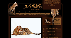 Desktop Screenshot of bengalcatbreeder.com.au